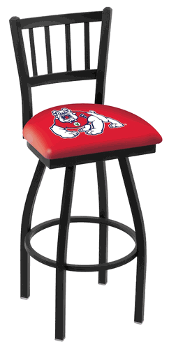 Fresno State Jailhouse Back Swivel Stool