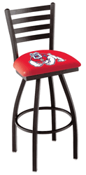 Fresno State Ladder Back Swivel Stool