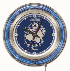 Georgetown Neon Clock 15