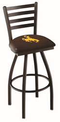 Wyoming Ladder Back Swivel Stool