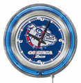 Gonzaga Neon Clock 15