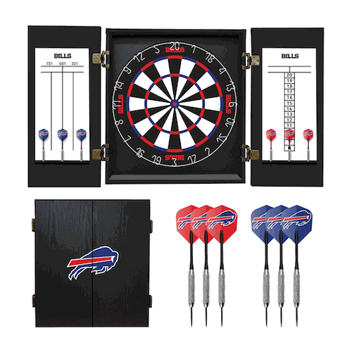 Buffalo Bills Fan's Choice Dart Cabinet