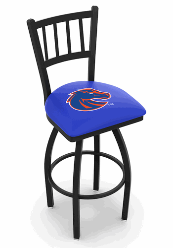 Boise State Jailhouse Back Swivel Stool