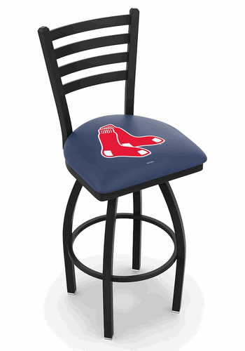 Boston Red Sox Ladder Back Swivel Stool