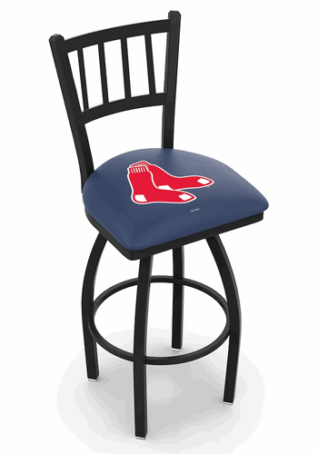 Boston Red Sox Jailhouse Back Swivel Stool