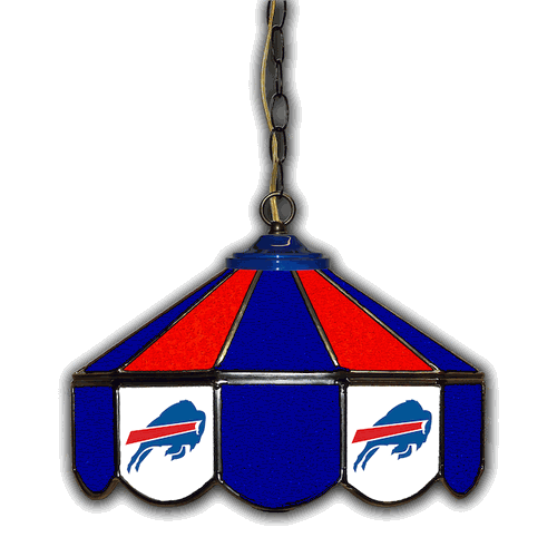 Buffalo Bills 14 Stained Glass Pub Light