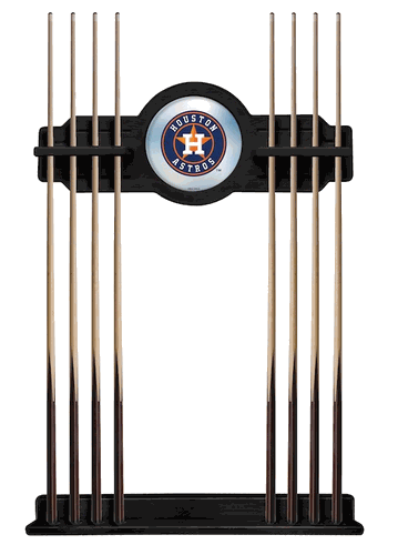 Houston Astros Pool Cue Rack