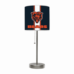 Chicago Bears Chrome Table Lamp
