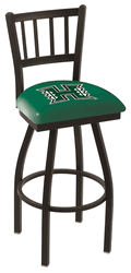 Hawaii Jailhouse Back Swivel Stool