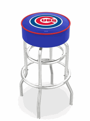 Chicago Cubs Cushion Bar Stool