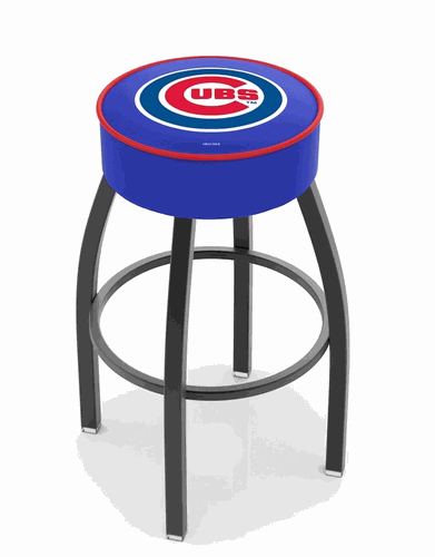 Chicago Cubs Cushion Swivel Stool