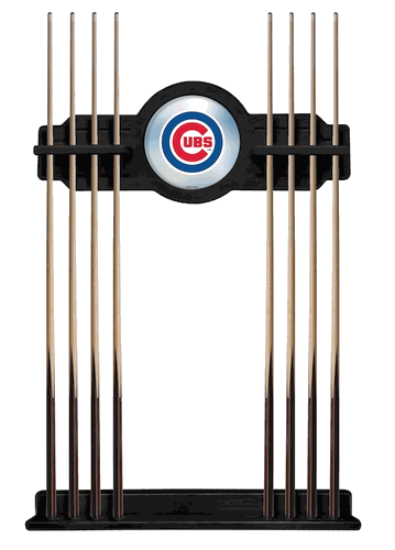 Chicago Cubs Pool Cue Rack