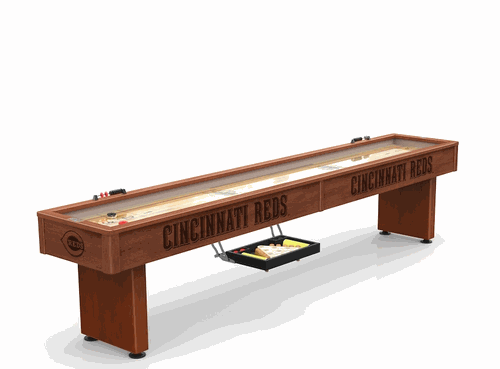 Cincinnati Reds Shuffleboard Table