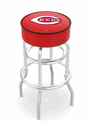 Cincinnati Reds Cushion Bar Stool