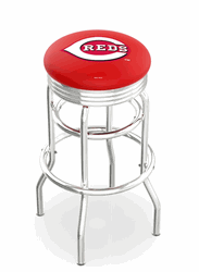 Cincinnati Reds Diner Bar Stool