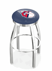 Cleveland Guardians Ring Chrome Swivel Stool