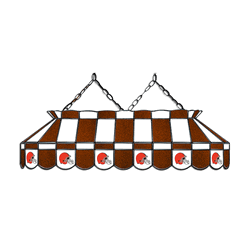 Cleveland Browns 40 Stained Glass Billiard Lamp