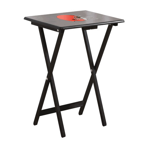 Cleveland Browns TV Snack Tray Set