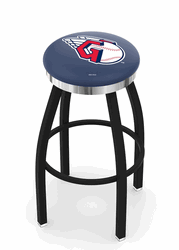Cleveland Guardians Chrome Ring Swivel Stool
