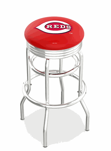 Cincinnati Reds Diner Bar Stool