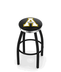 Appalachian State Chrome Ring Swivel Stool