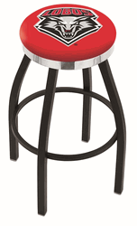 New Mexico Chrome Ring Swivel Stool