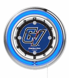 Grand Valley State Neon Clock 19