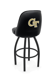 Georgia Tech Swivel Bucket Stool