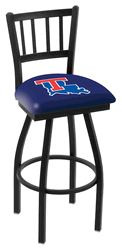 Louisiana Tech Jailhouse Back Swivel Stool