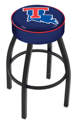 Louisiana Tech Cushion Swivel Stool