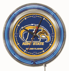 Kent State Neon Clock 15