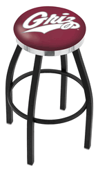 Montana Chrome Ring Swivel Stool