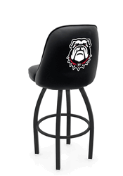 Georgia Bulldog Swivel Bucket Stool