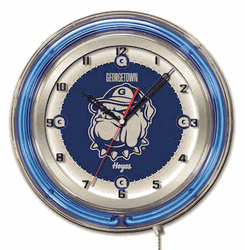 Georgetown Neon Clock 19