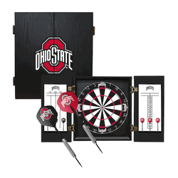 Ohio State Fan's Choice Dart Cabinet