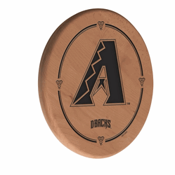 Arizona Diamondbacks Laser Engraved Solid Wood Sign