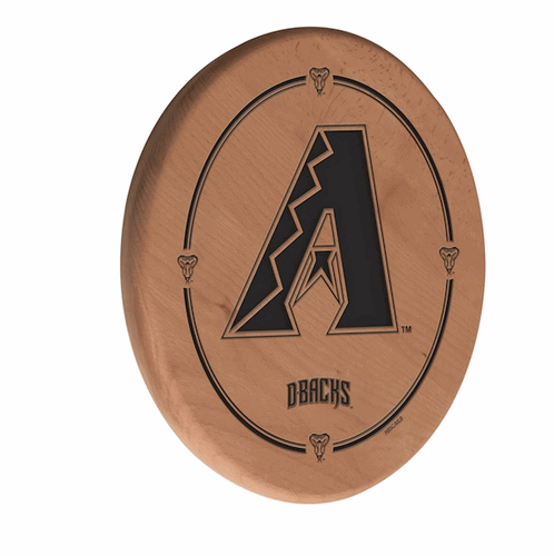 Arizona Diamondbacks Laser Engraved Solid Wood Sign