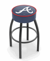 Atlanta Braves Cushion Swivel Stool