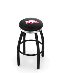 Arkansas Chrome Ring Swivel Stool