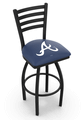 Atlanta Braves Ladder Back Swivel Stool