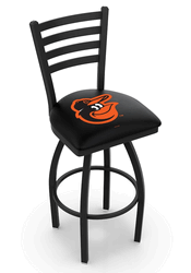 Baltimore Orioles Ladder Back Swivel Stool