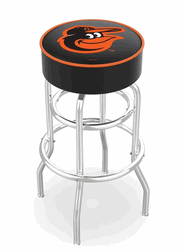 Baltimore Orioles Cushion Bar Stool