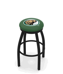 Bemidji State Black Ring Swivel Stool