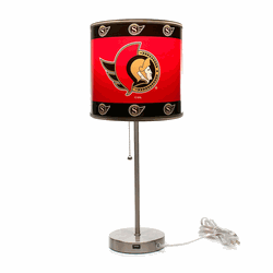 Ottawa Senators Chrome Table Lamp