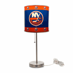 New York Islanders Chrome Table Lamp