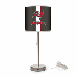 Tampa Bay Bucaneers Chrome Table Lamp