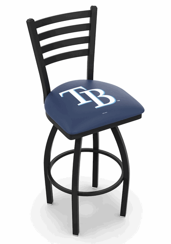 Tampa Bay Rays Ladder Back Swivel Stool