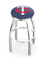 Minnesota Twins Ring Chrome Swivel Stool
