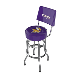 Minnesota Vikings Barstool w/ Back