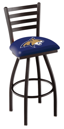Montana State Ladder Back Swivel Stool